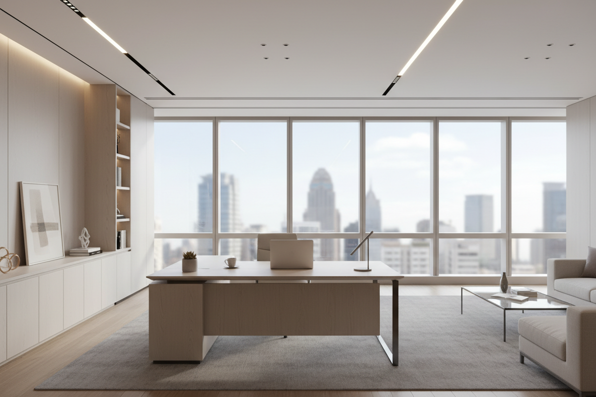 Professional workspace background